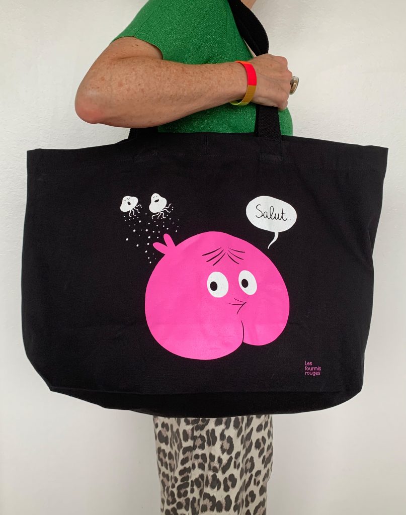 Editions Les Fourmis Rouges - Sac cabas « Poisson-Fesse »