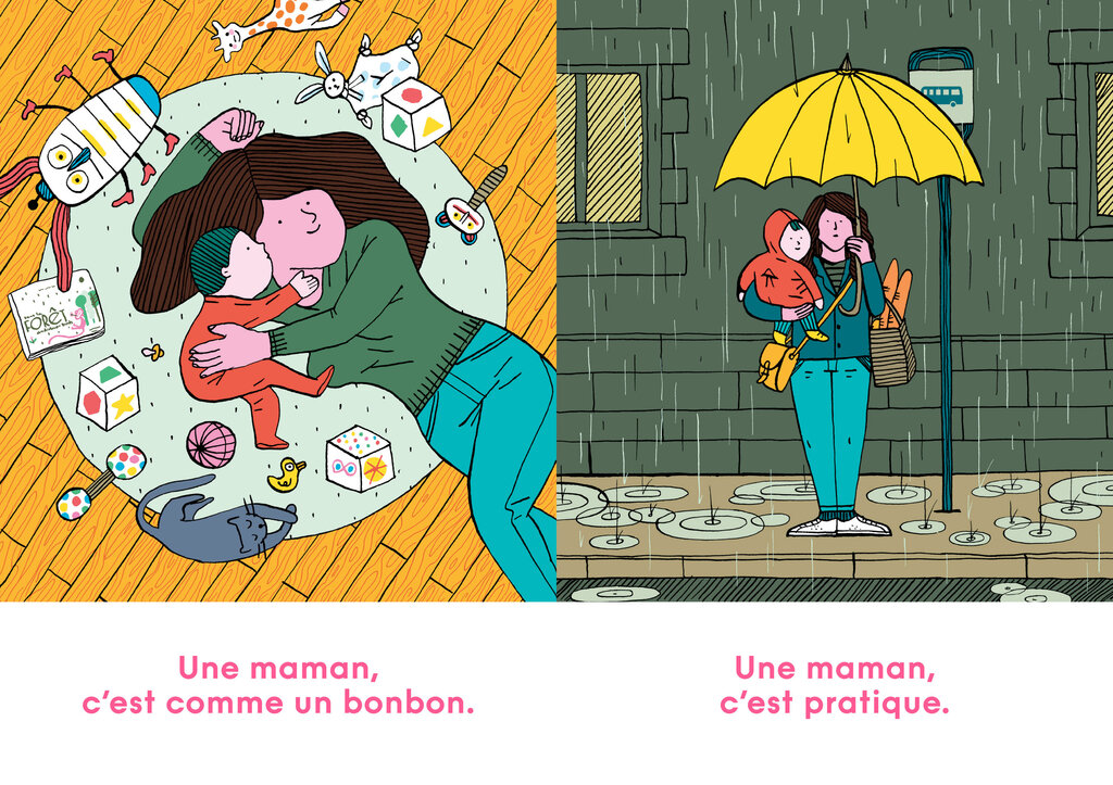 Une maman, c'est comme une maison - Editions Les Fourmis Rouges